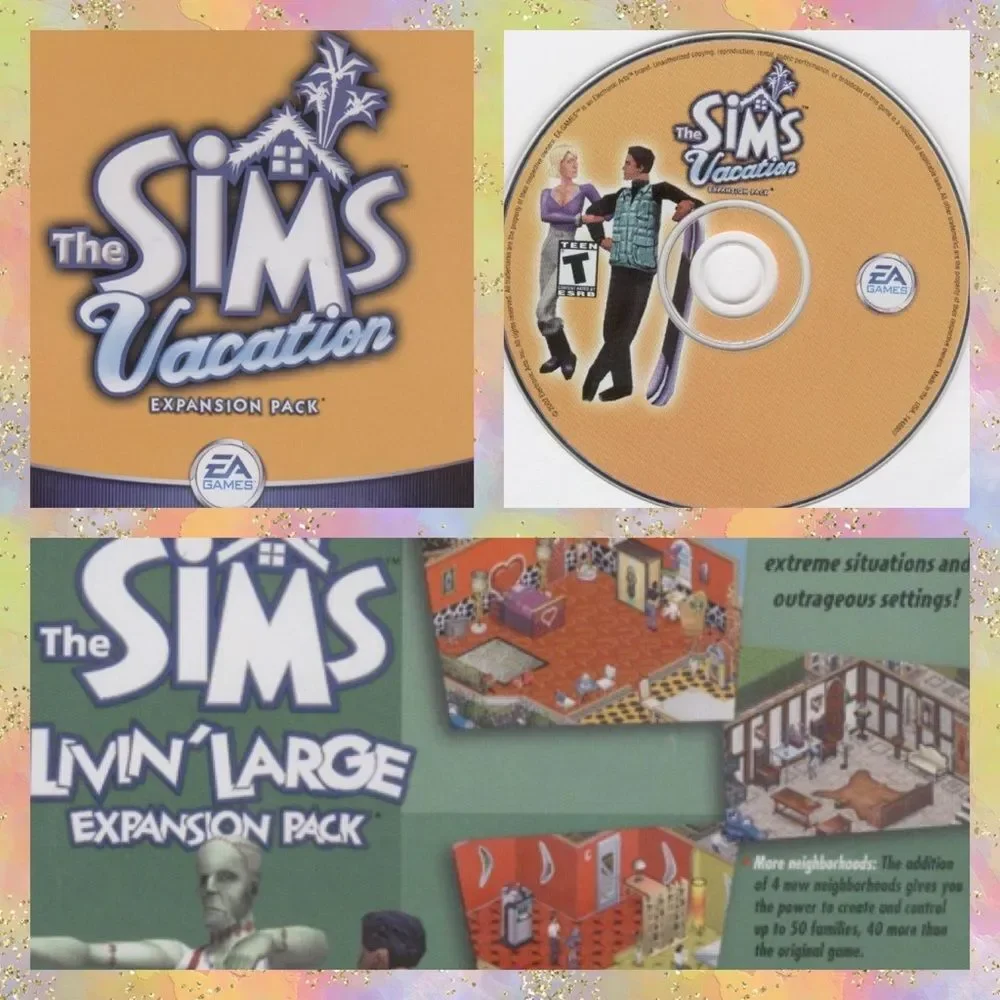 The SIMS PC Game Plus 4 Expansion Packs